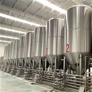 啤酒發(fā)酵罐啤酒廠產(chǎn)50噸精釀啤酒的設(shè)備